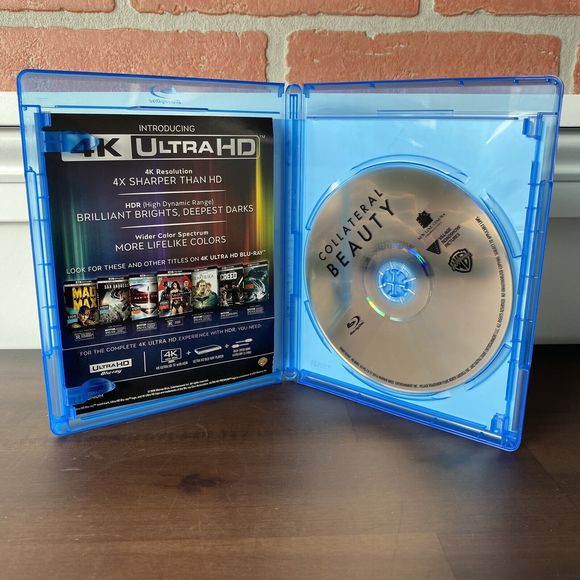 Collateral Beauty Blu-ray DVD Movie Rated Pg-13 - Picture 3 of 3